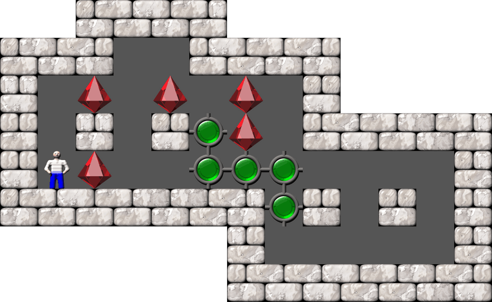 Sokoban Kevin 16 level 62